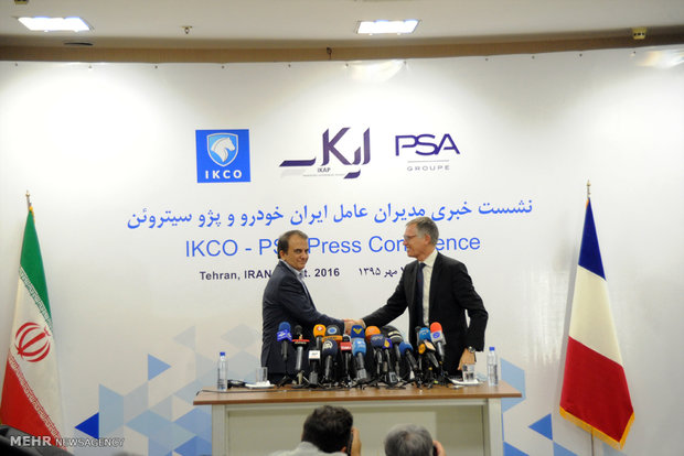 IKCO, PSA senior officials held presser
