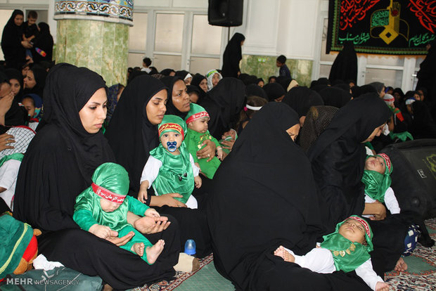 همایش شیرخوارگان حسینی در میناب