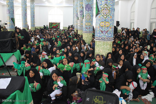 همایش شیرخوارگان حسینی در میناب