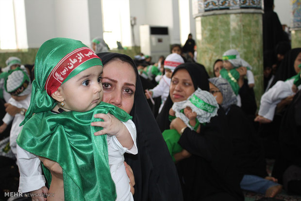 همایش شیرخوارگان حسینی در میناب