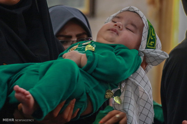 همایش شیرخوارگان حسینی در شهرستان گله دار