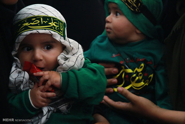 همایش شیرخوارگان حسینی در شهرستان گله دار