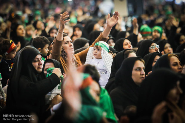 Hosseini infants ceremony across Iran