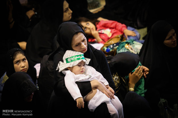 Hosseini infants ceremony across Iran