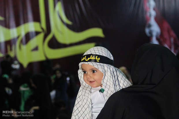 Hosseini infants ceremony across Iran