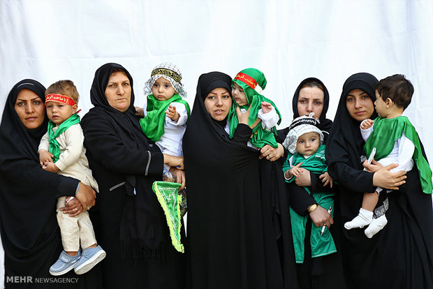 همایش شیرخوارگان حسینی در مصلی تهران / عکس : زهرا دمیرچی