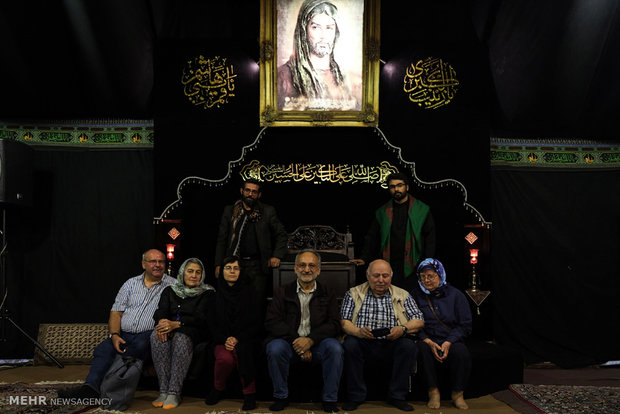 German tourists attend Imam Hossein mourning ceremony