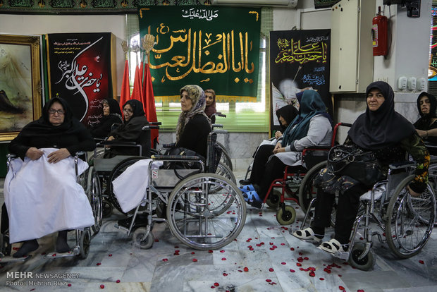 Muharram ceremony in Kahrizak Charity Foundation