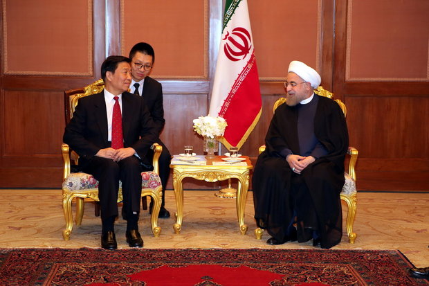 Rouhani calls for more active Chinese role in ME