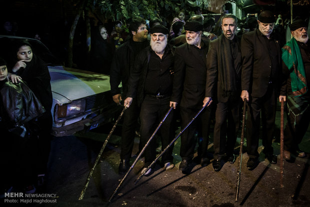 Imam Hossein mourning rituals in Tabriz