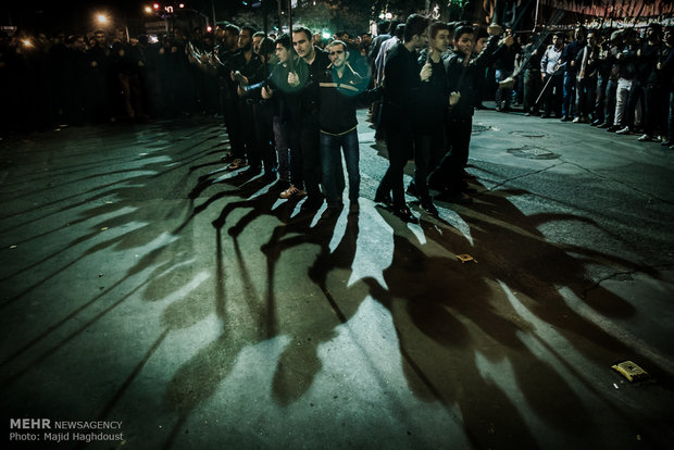 مراسم العزاء الحسيني "شاه حسين" في تبريز