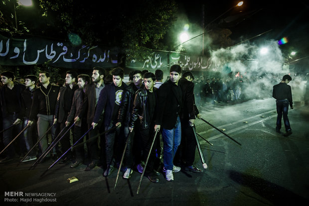 Imam Hossein mourning rituals in Tabriz