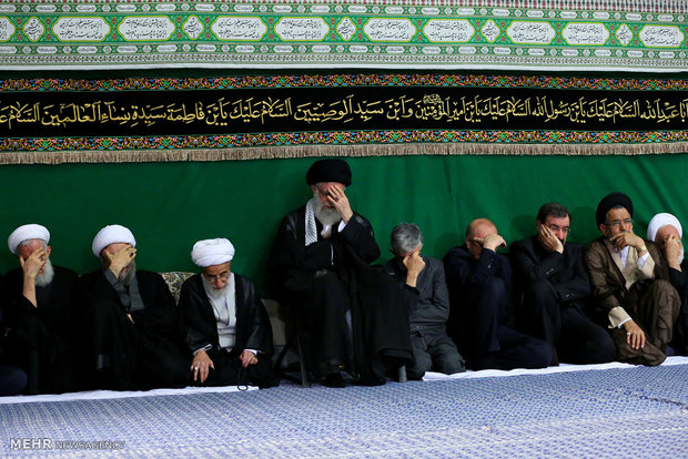 دومین شب عزاداری ایام محرم ۱۴۳۸ در حسینیه امام خمینی