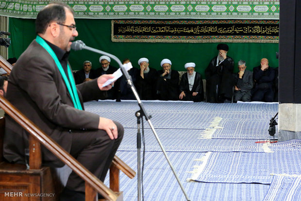 دومین شب عزاداری ایام محرم ۱۴۳۸ در حسینیه امام خمینی