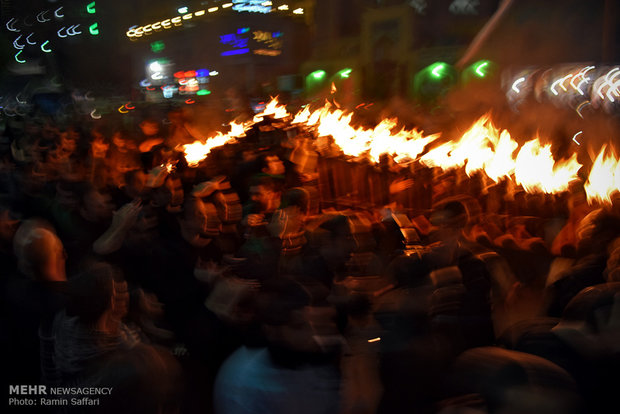 Najafis of Qom, Mashhad hold mourning rituals