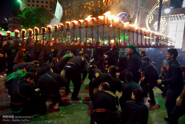 Najafis of Qom, Mashhad hold mourning rituals