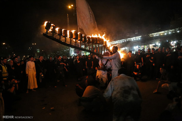 Najafis of Qom, Mashhad hold mourning rituals