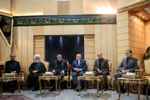 مراسم استقبال از ریئس جمهور