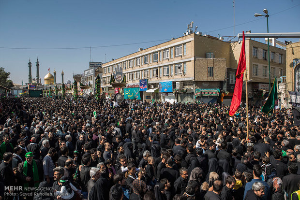Ashura mourning processions in Qom