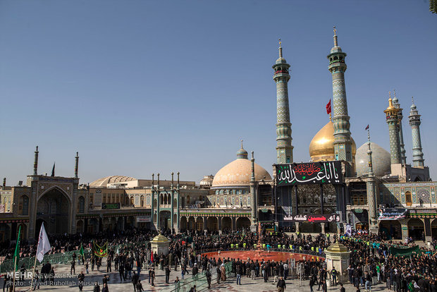 Ashura mourning processions in Qom