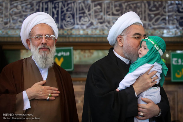 Pres. Rouhani attends Ashura mourning processions