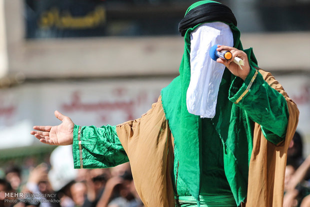 Ta'azieh in Ahvaz depicting events of Ashura 