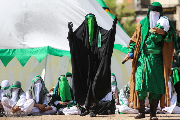 Ta'azieh in Ahvaz depicting events of Ashura 