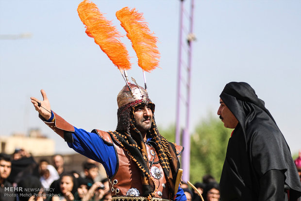 Ta'azieh in Ahvaz depicting events of Ashura 