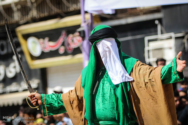 Ta'azieh in Ahvaz depicting events of Ashura 