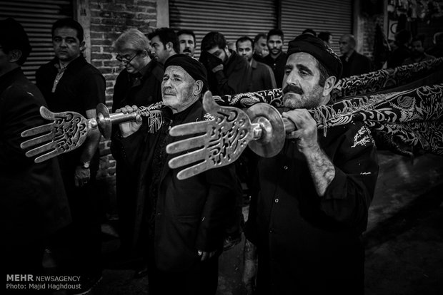 Ashura Mourners of Tabriz Grand Bazaar
