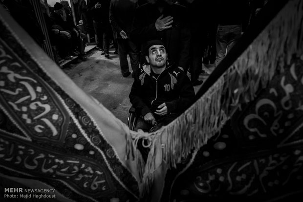 Ashura Mourners of Tabriz Grand Bazaar
