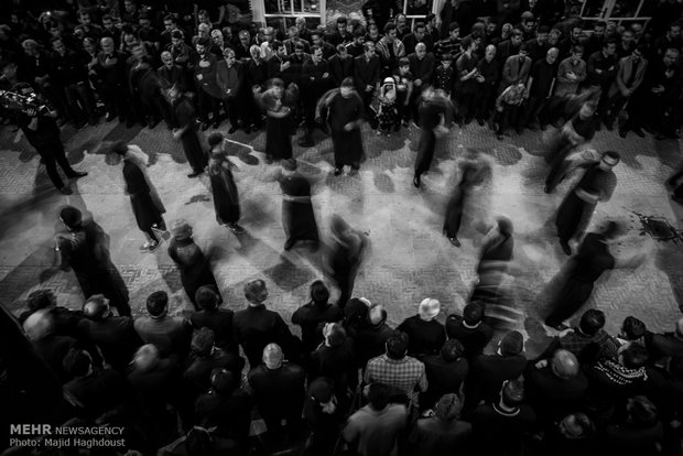 Ashura Mourners of Tabriz Grand Bazaar
