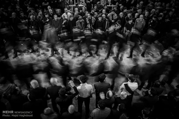 Ashura Mourners of Tabriz Grand Bazaar
