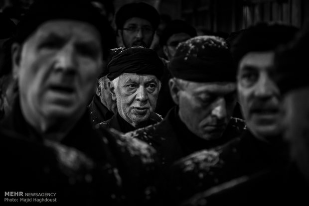 Ashura Mourners of Tabriz Grand Bazaar
