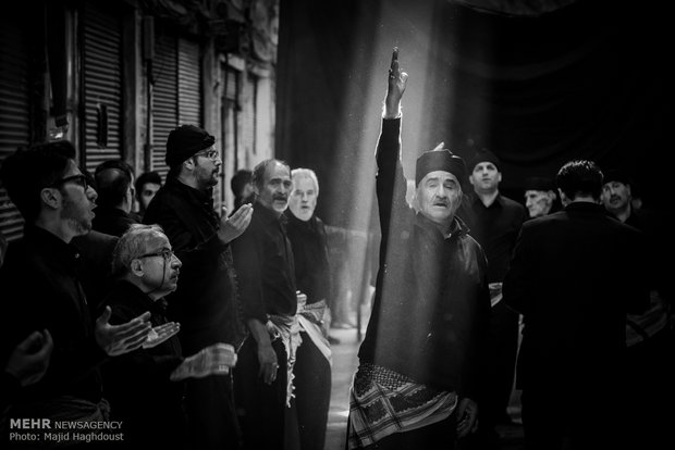 Ashura Mourners of Tabriz Grand Bazaar
