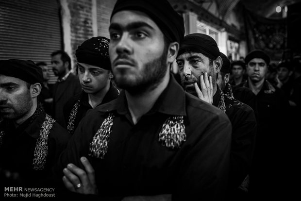 Ashura Mourners of Tabriz Grand Bazaar
