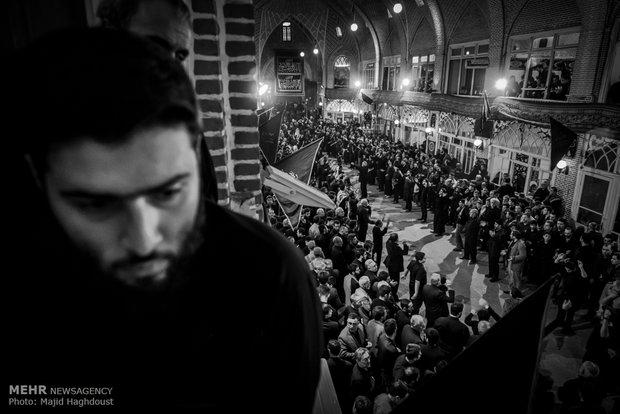 Ashura Mourners of Tabriz Grand Bazaar
