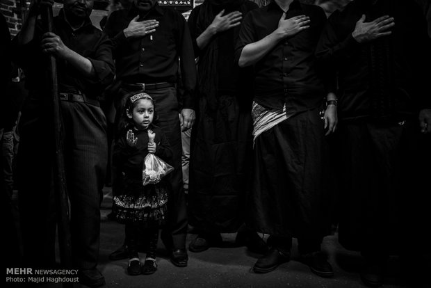 Ashura Mourners of Tabriz Grand Bazaar
