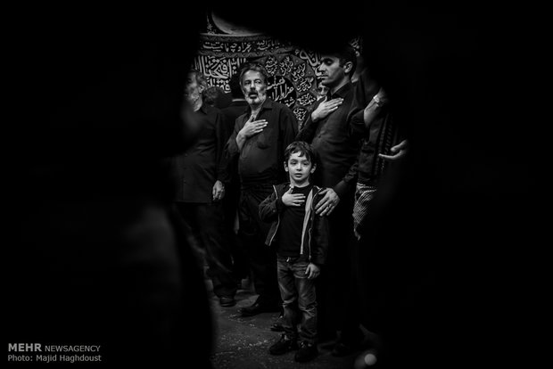 Ashura Mourners of Tabriz Grand Bazaar
