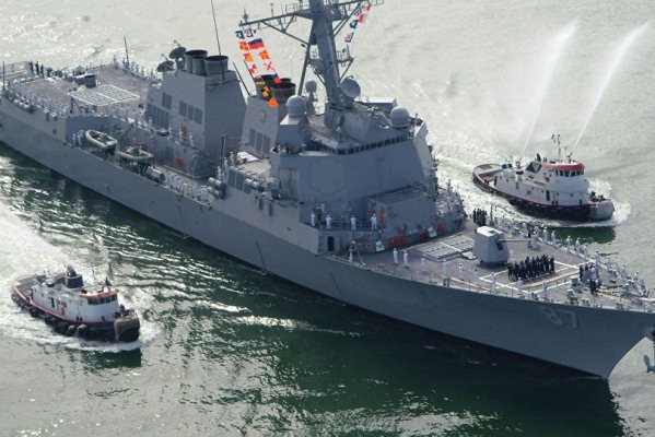 امریکہ کا اپنے بحری جہاز پر حملہ ناکام بنانے کا دعوی
