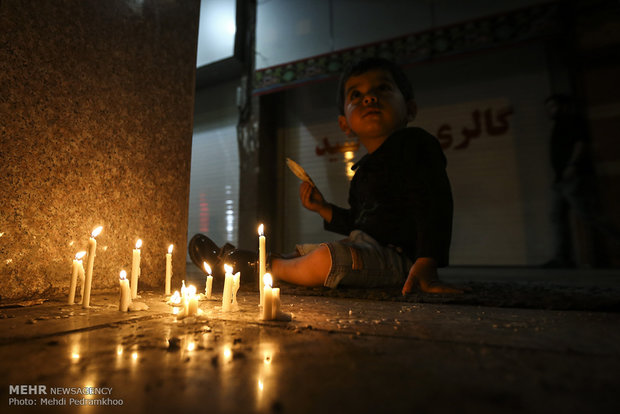  Sham-e-ghariban ceremonies in Ahwaz