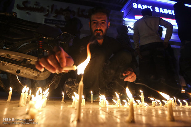  Sham-e-ghariban ceremonies in Ahwaz