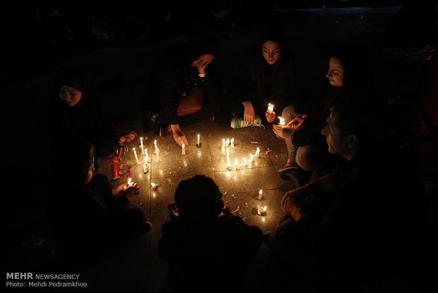  Sham-e-ghariban ceremonies in Qom