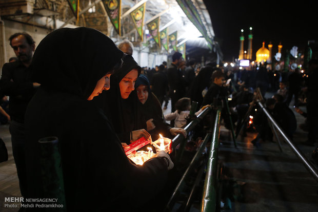  Sham-e-ghariban ceremonies in Qom