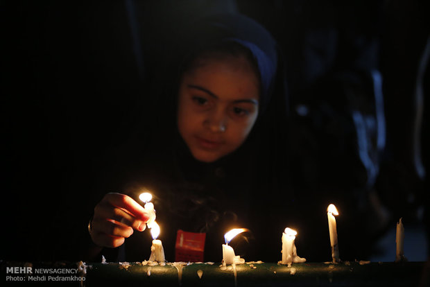  Sham-e-ghariban ceremonies in Qom