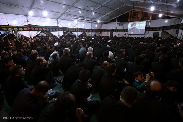 6th night of mourning at Imam Khomeini Husseinia