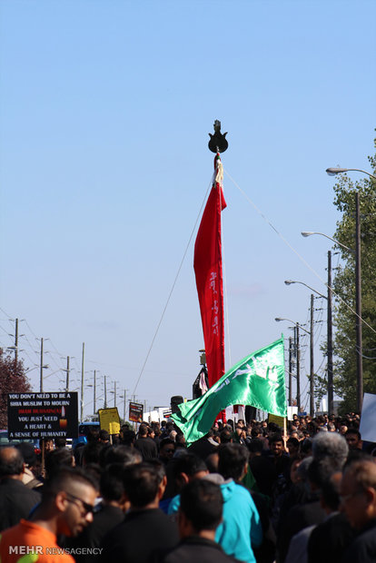 Ashura mourning in Canada