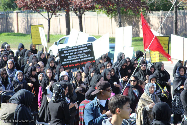 Ashura mourning in Canada