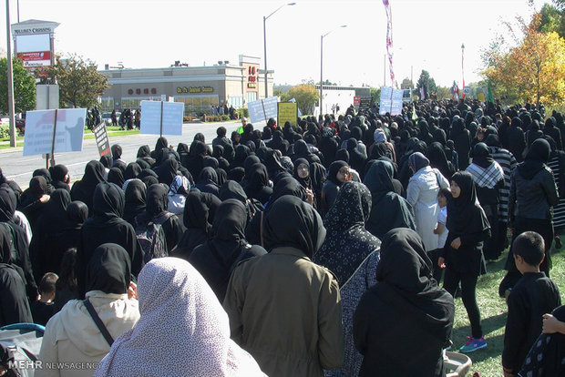 Ashura mourning in Canada