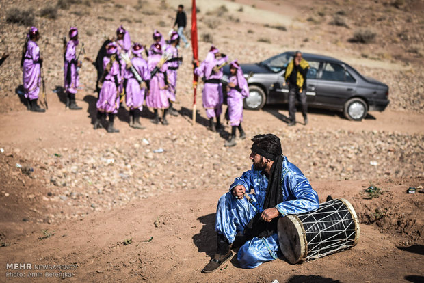 Largest ta'zieh performance in Fasa